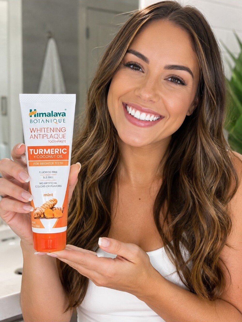New 2 Boxes Of Turmeric + Coconut Oil Whitening Antiplaque Toothpaste - 4oz